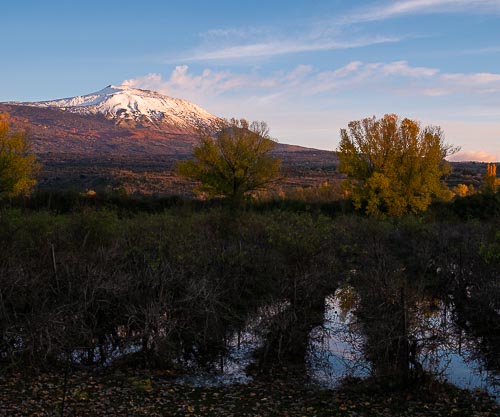 Lago Gurrida in territorio di Randazzo