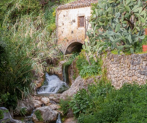 Vecchio mulino ad acqua a Galati Mamertino